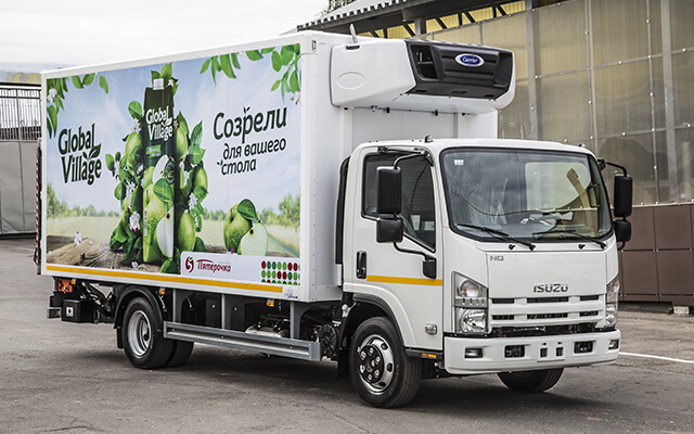 Изотермический фургон Isuzu Elf 9.5