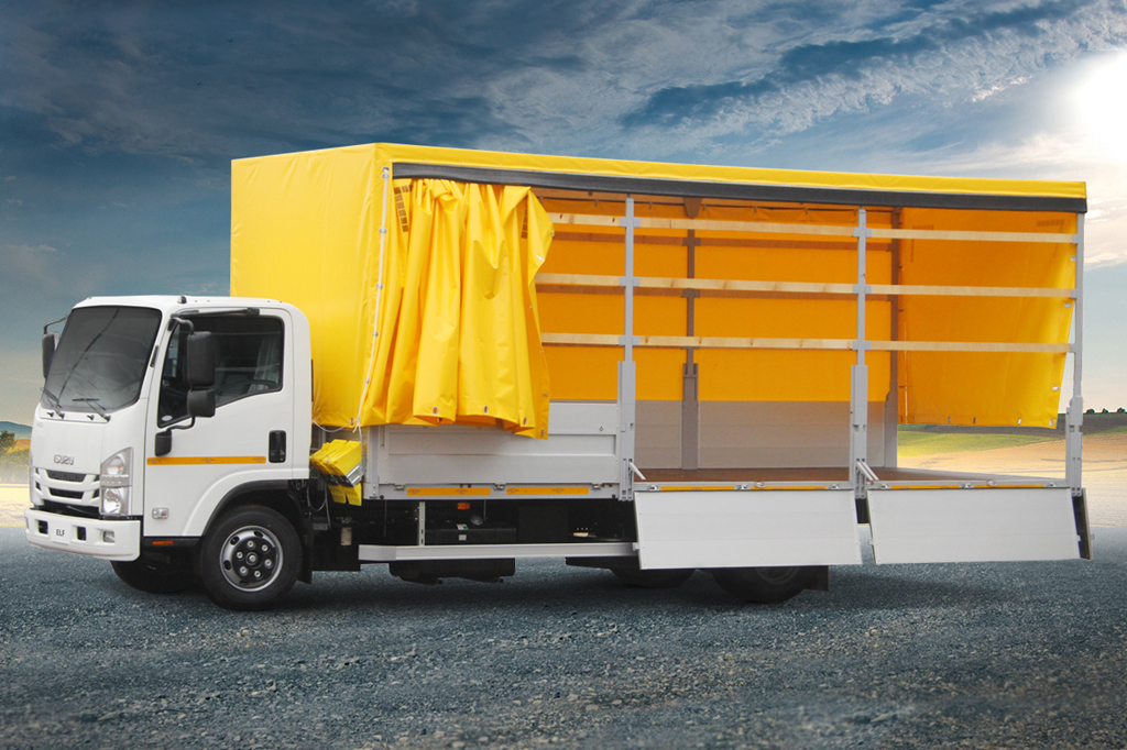 Бортовая платформа Isuzu Elf 9.5