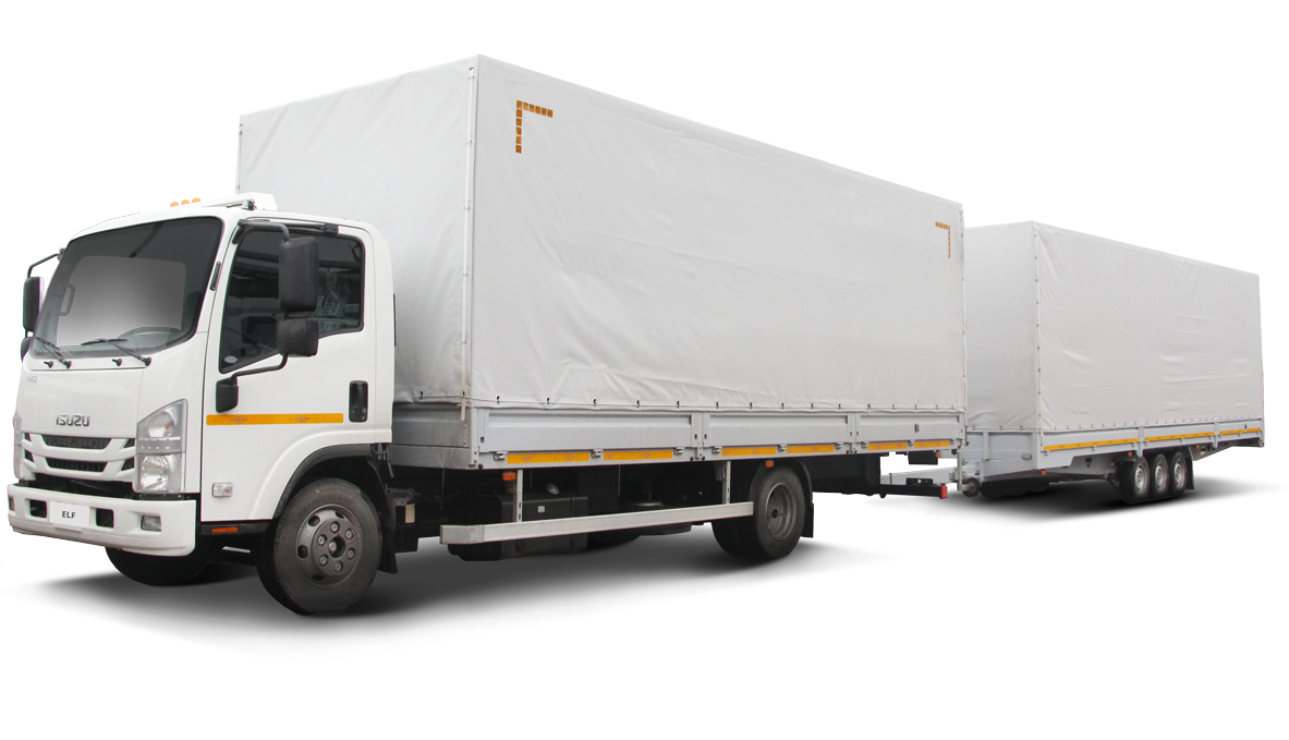 Бортовая платформа Isuzu Elf 9.5