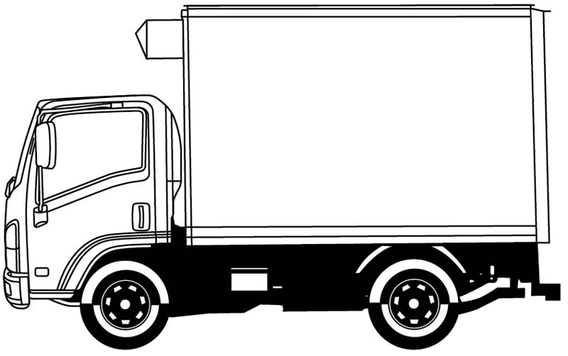 Изотермический фургон Isuzu Elf 5.5