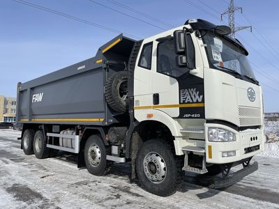 Самосвал FAW J6 CA3310 8х4 в кузове AMKAR EURO5