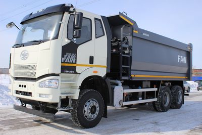 Самосвал FAW J6 6х4 в кузове AMKAR 