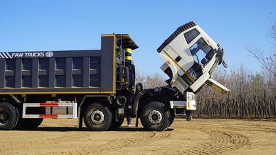 Самосвал FAW J6 CA3310 8х4 EURO5