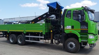  Бортовой автомобиль FAW 732755 с КМУ HIAB 190TM-6
